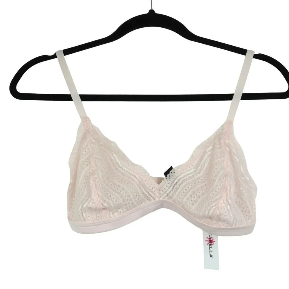 Cosabella Dolce Women’s Bralette Bra in Ice Pink Sz L - Picture 2 of 6
